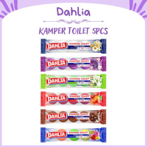 dahlia kamper toilet 5pcs 200g/pengharum kamar mandi