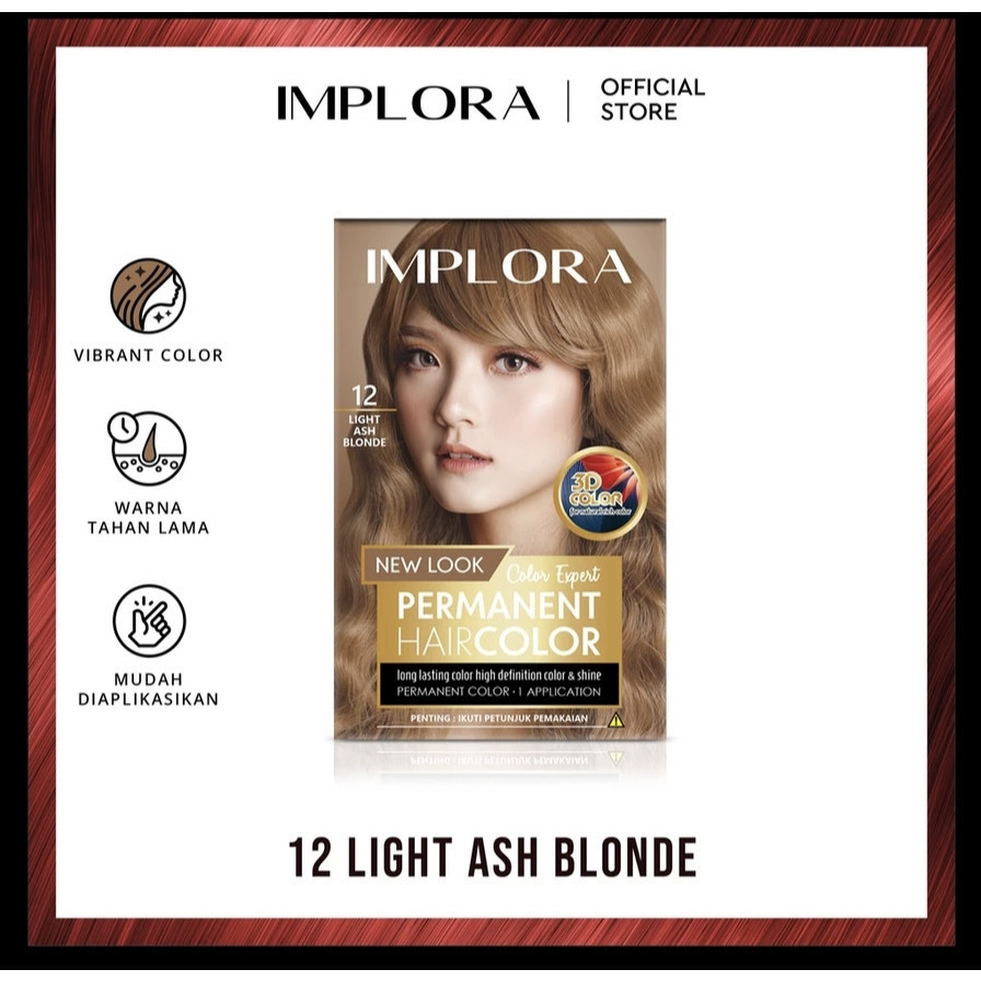 implora new permanent hair color/pewarna rambut implora new permanent hair color/pewarna rambut