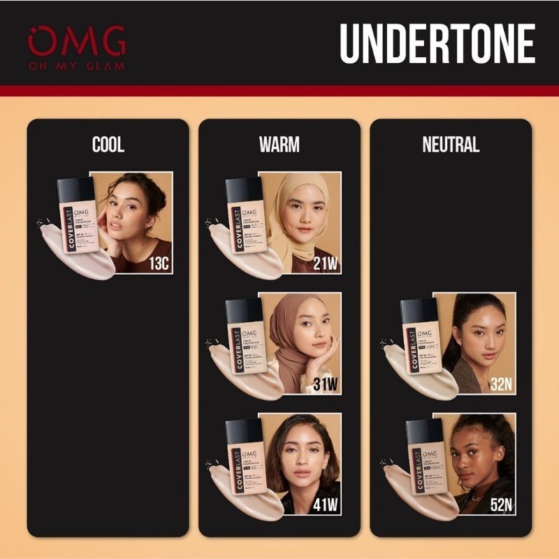 omg oh my glam coverlast liquid foundation spf 20 pa++ 25ml | alas bedak omg oh my glam coverlast liquid foundation spf 20 pa++ 25ml | alas bedak