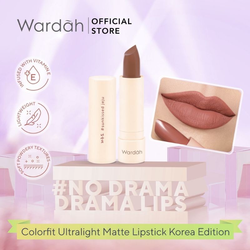 wardah colorfit ultralight matte lipstick | lipstik wardah colorfit ultralight matte lipstick | lipstik