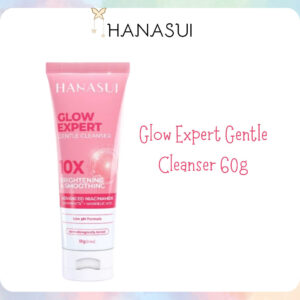 hanasui glow expert gentle cleanser 60g/pembersih wajah