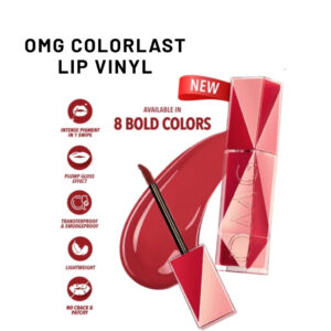 omg oh my glam colorlast lip vinyl 2.5g/lip gloss