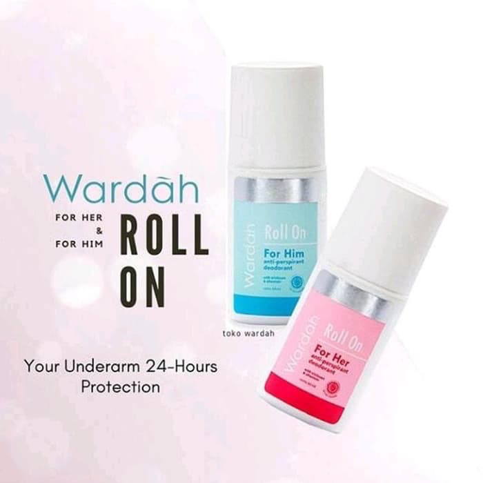 wardah roll on for her deodorant 60ml wardah roll on for her deodorant 60ml
