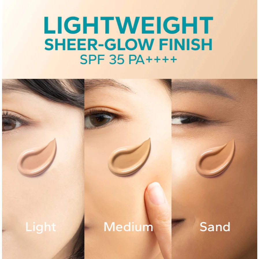 amaterasun uv skin tint spf 35 pa++++ 25g/alas bedak amaterasun uv skin tint spf 35 pa++++ 25g/alas bedak