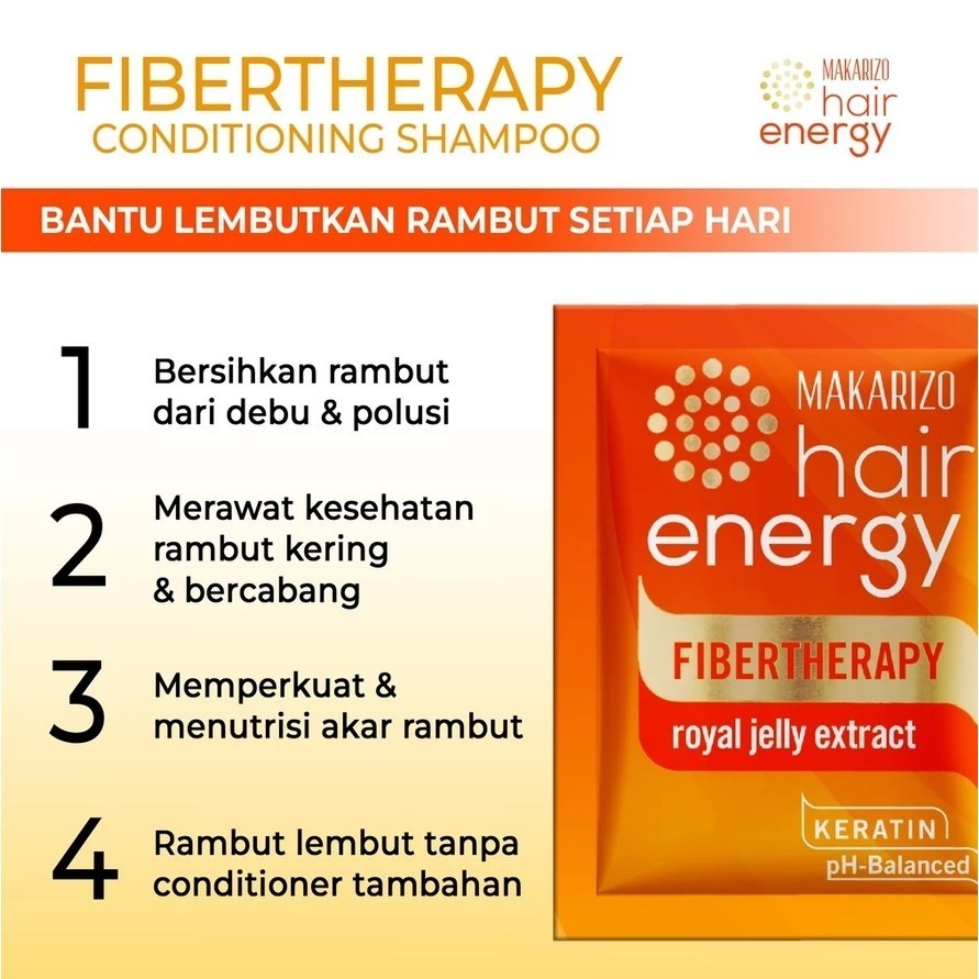 makarizo hair energy fibertherapy conditioning shampoo 9ml makarizo hair energy fibertherapy conditioning shampoo 9ml