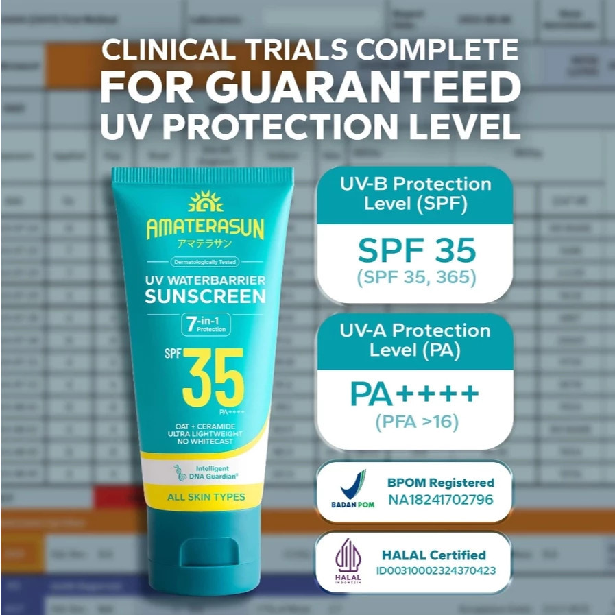 amaterasun uv waterbarrier spf 35 pa++++ 40g/tabir surya amaterasun uv waterbarrier spf 35 pa++++ 40g/tabir surya