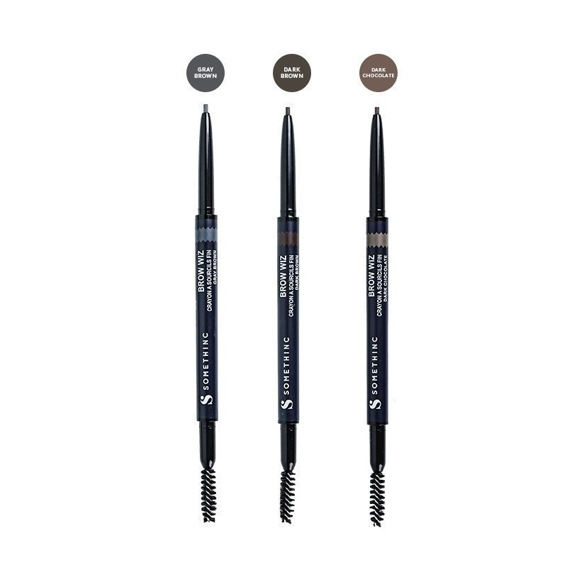somethinc brow wiz slim eyebrow pencil/pensil alis somethinc brow wiz slim eyebrow pencil/pensil alis
