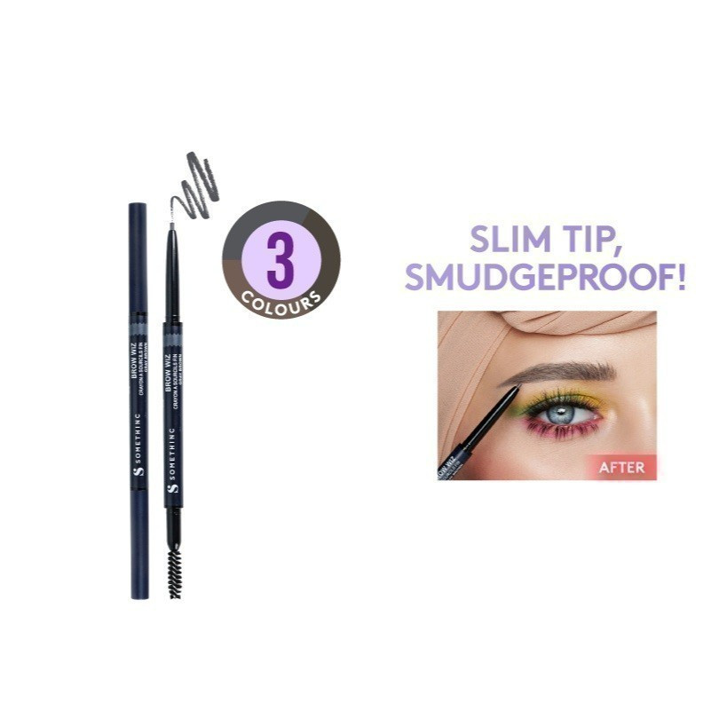 somethinc brow wiz slim eyebrow pencil/pensil alis somethinc brow wiz slim eyebrow pencil/pensil alis