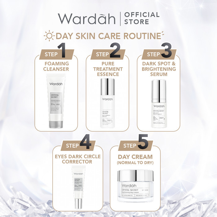 wardah crystal secret foaming cleanser with natural aha+pha 100ml | sabun cuci muka wardah crystal secret foaming cleanser with natural aha+pha 100ml | sabun cuci muka