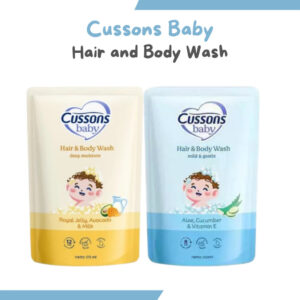 cussons baby hair and body wash 200ml/sabun mandi bayi