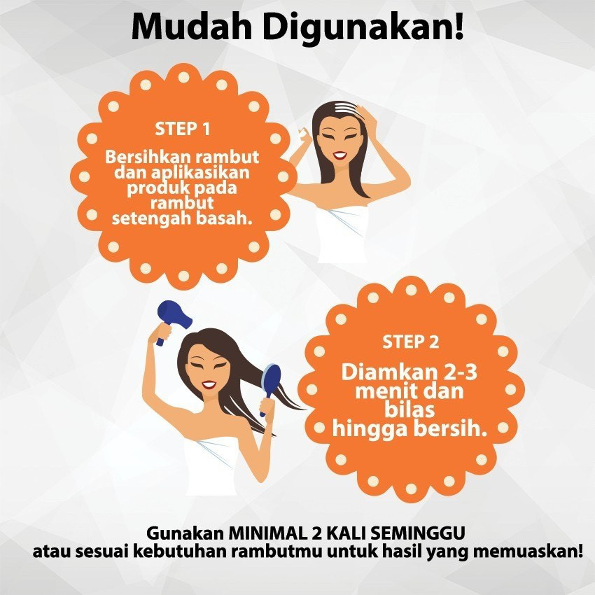 makarizo advisor hair repair mask sachet 15ml/masker rambut makarizo advisor hair repair mask sachet 15ml/masker rambut