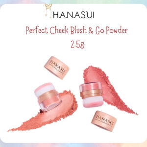 hanasui perfect cheek blush & go powder 2.5g/perona pipi