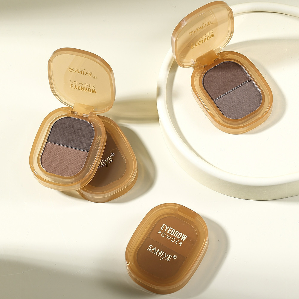 saniye 2 colors eyebrow powder waterproof 2.2g/pensil alis saniye 2 colors eyebrow powder waterproof 2.2g/pensil alis