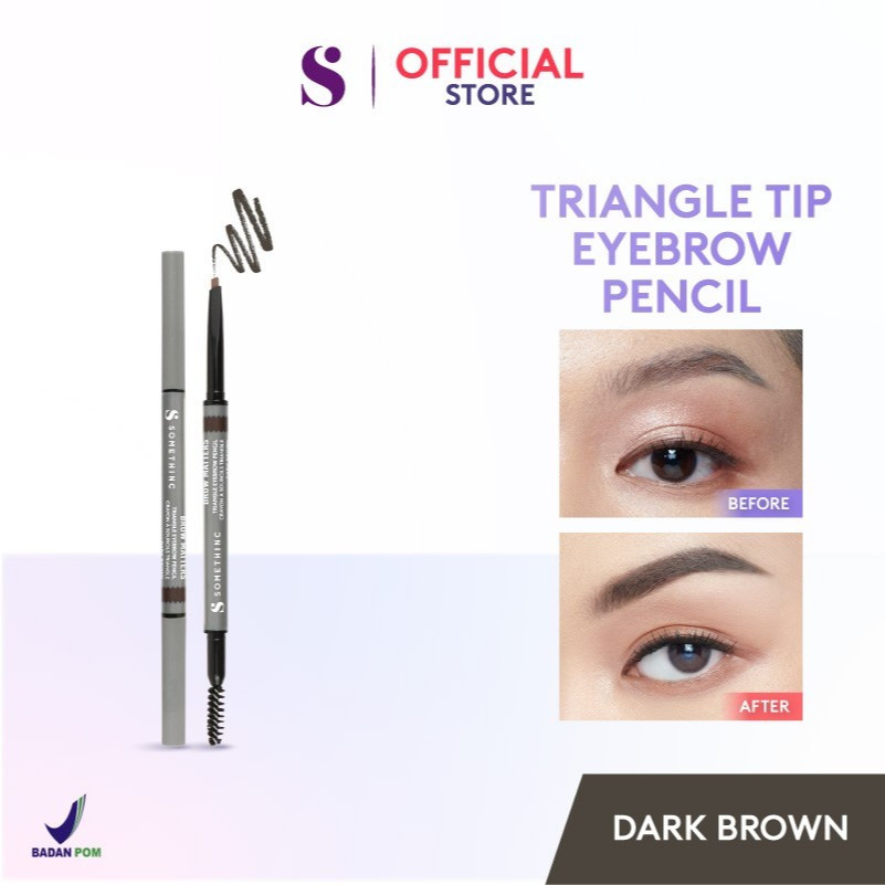 somethinc brow filler slim retractable eyebrow pencil/pensil alis somethinc brow filler slim retractable eyebrow pencil/pensil alis