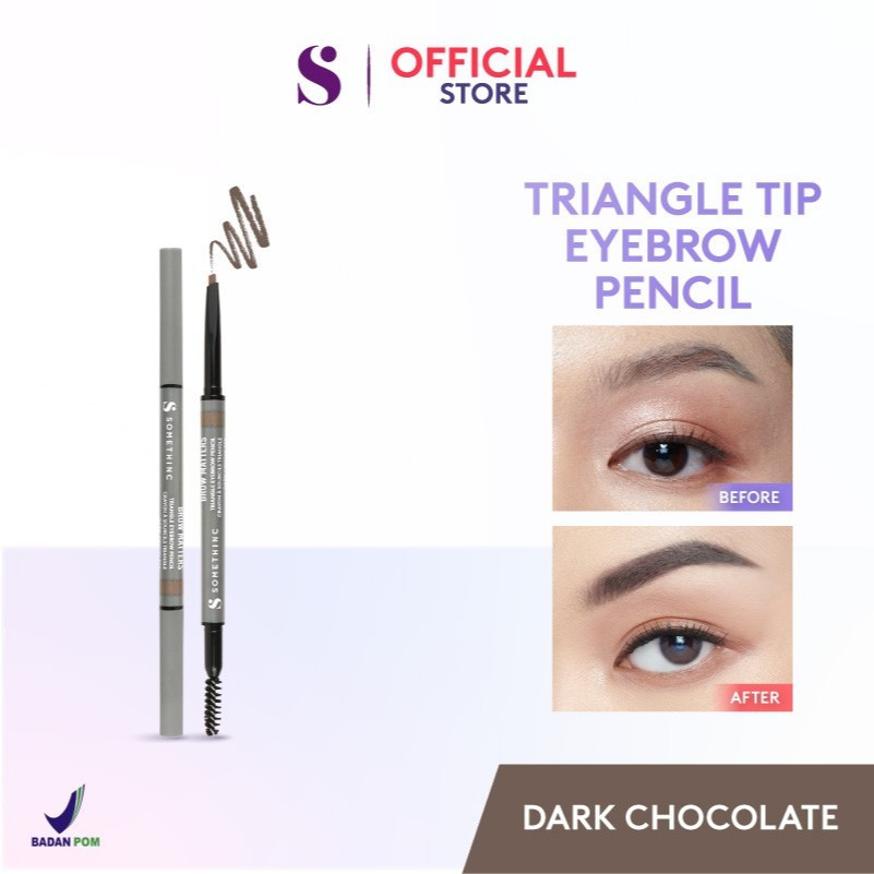 somethinc brow filler slim retractable eyebrow pencil/pensil alis somethinc brow filler slim retractable eyebrow pencil/pensil alis