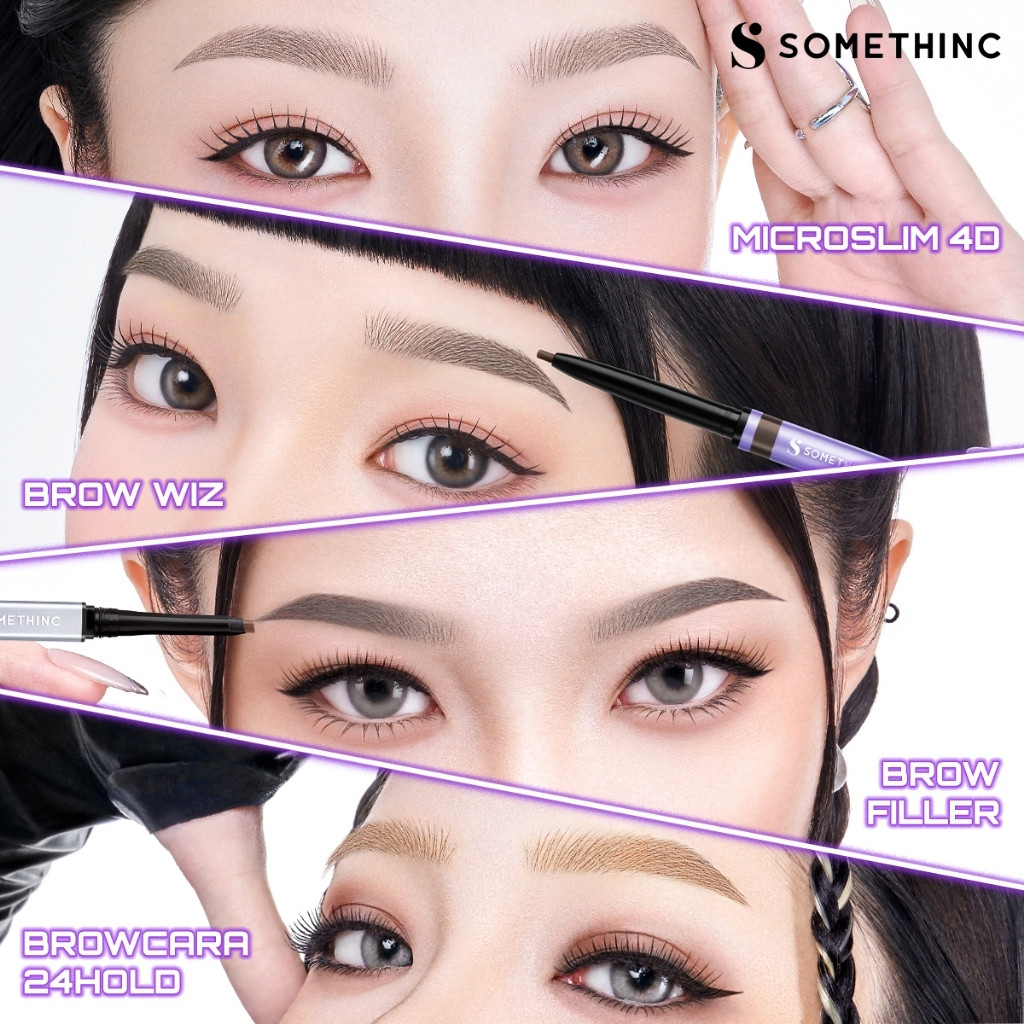 somethinc brow filler slim retractable eyebrow pencil/pensil alis somethinc brow filler slim retractable eyebrow pencil/pensil alis