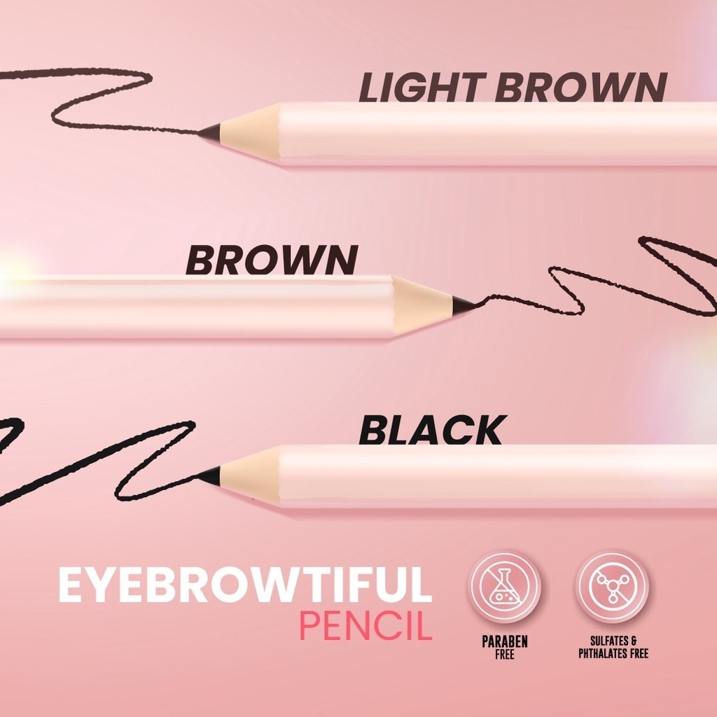 hanasui eyebrowtiful pencil/pensil alis hanasui eyebrowtiful pencil/pensil alis