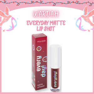 wardah everyday matte lip shot lip cream