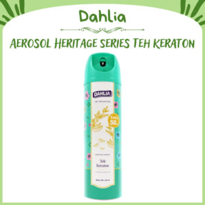 dahlia aerosol heritage series teh keraton 350ml plus 50ml/pengharum ruangan