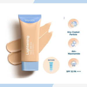 wardah lightening fresh bb tint 15ml & 30ml/ foundation/base makeup