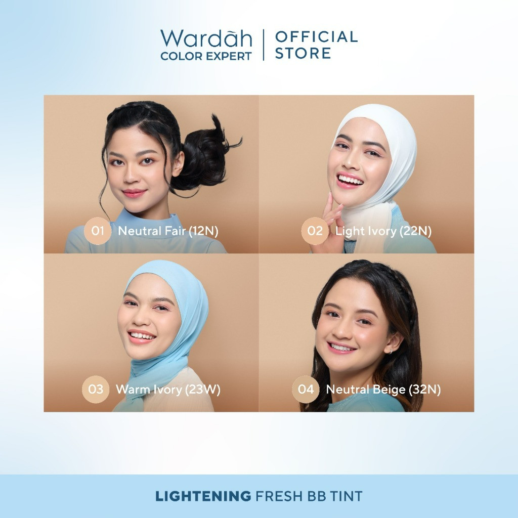 wardah lightening fresh bb tint 15ml & 30ml/ foundation/base makeup wardah lightening fresh bb tint 15ml & 30ml/ foundation/base makeup