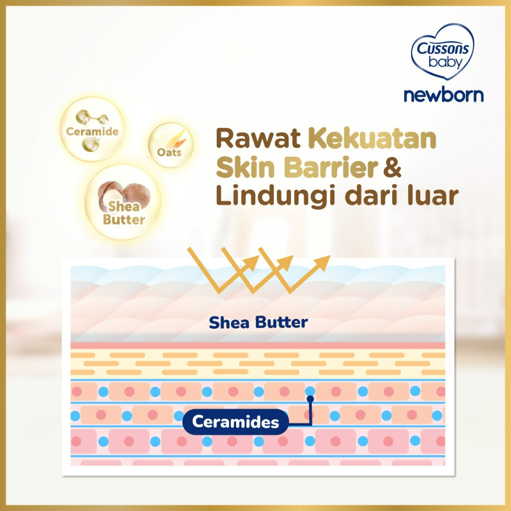 cussons baby newborn cream 50gr/krim bayi cussons baby newborn cream 50gr/krim bayi