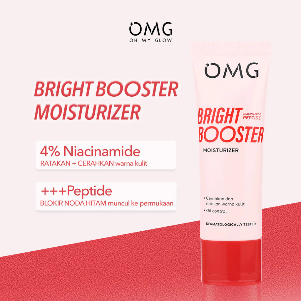 omg oh my glow bright booster moisturizer 25g / pelembab wajah omg oh my glow bright booster moisturizer 25g / pelembab wajah