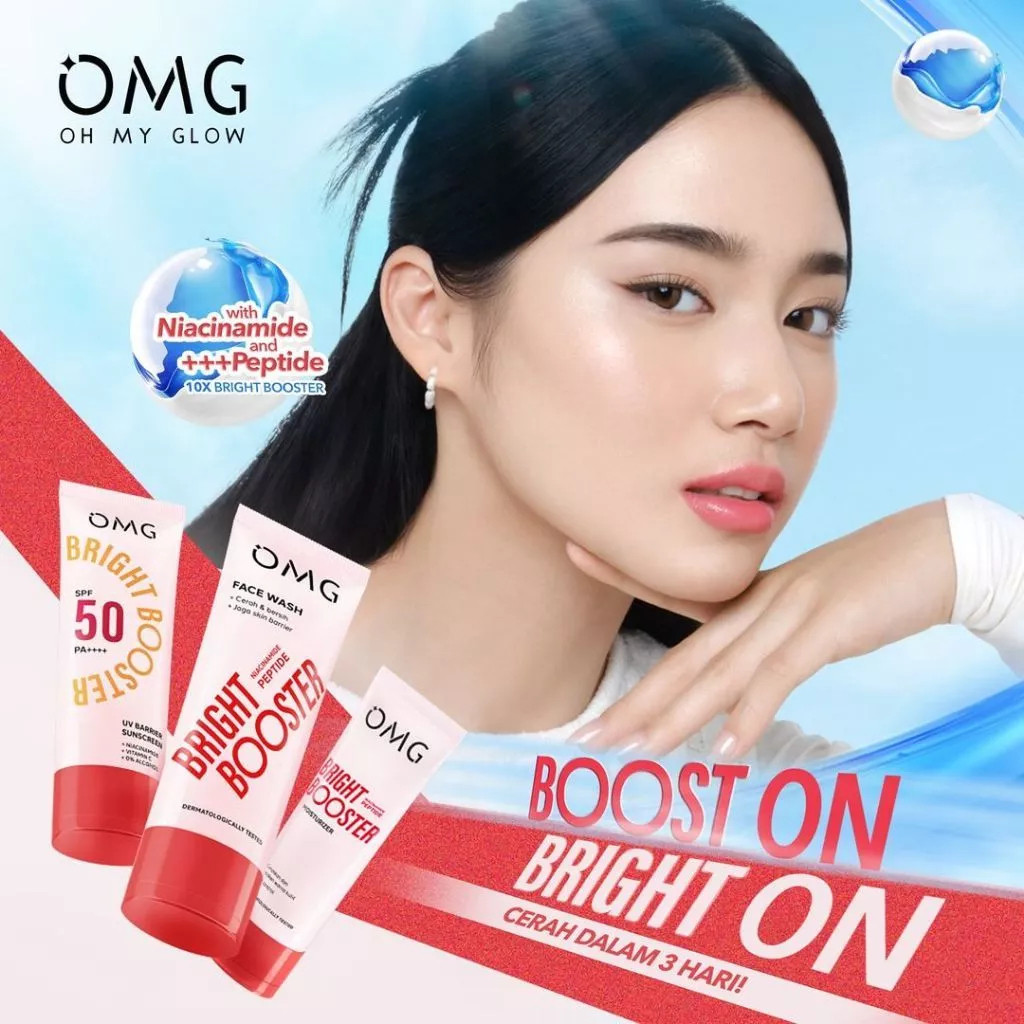 omg oh my glow bright booster moisturizer 25g / pelembab wajah omg oh my glow bright booster moisturizer 25g / pelembab wajah