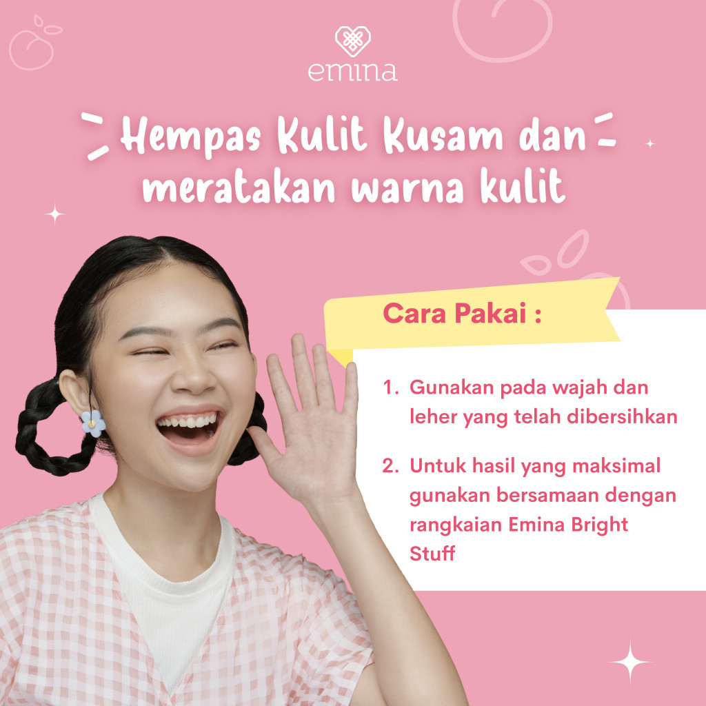 emina bright stuff tone up face cream emina bright stuff tone up face cream