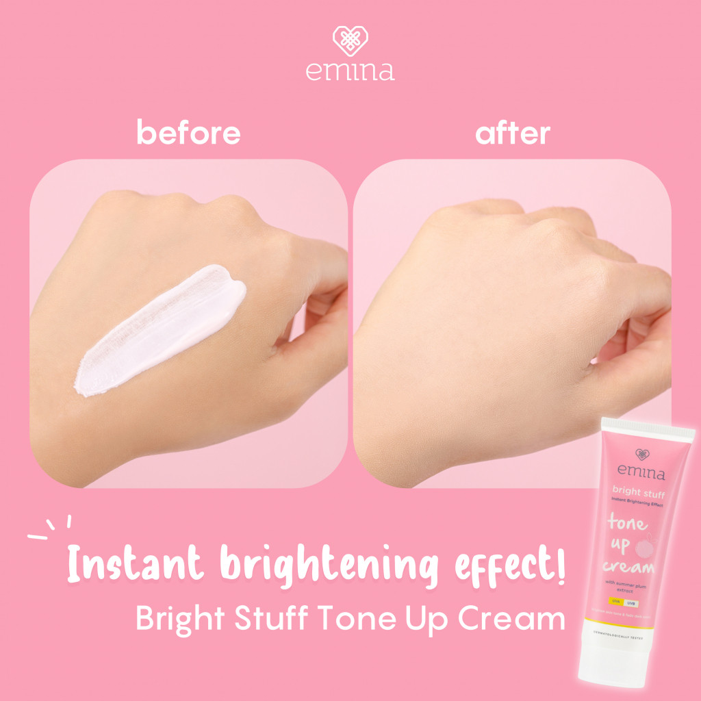 emina bright stuff tone up face cream emina bright stuff tone up face cream