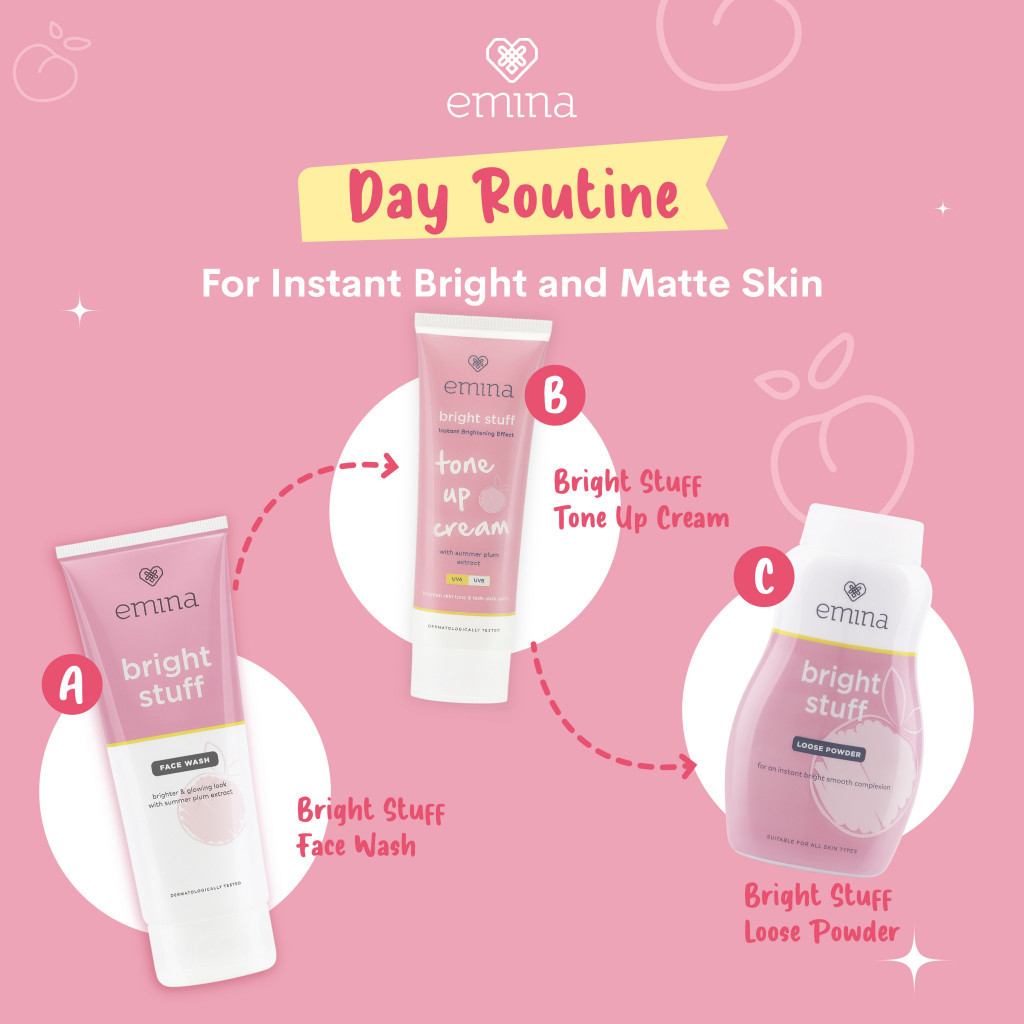 emina bright stuff tone up face cream emina bright stuff tone up face cream