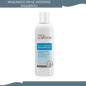makarizo advisor dual defense shampoo 200ml/shampoo anti ketombe