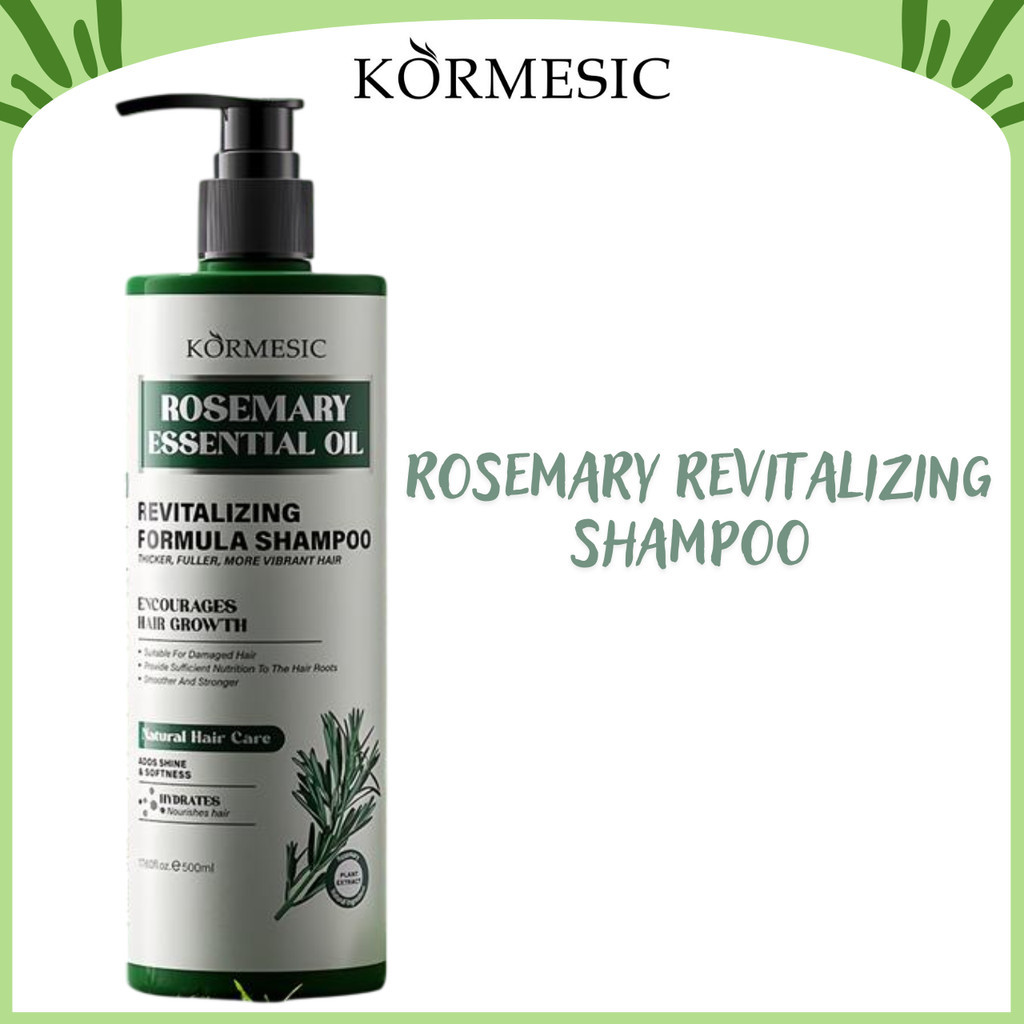 kormesic rosemary revitalizing shampoo 500ml kormesic rosemary revitalizing shampoo 500ml