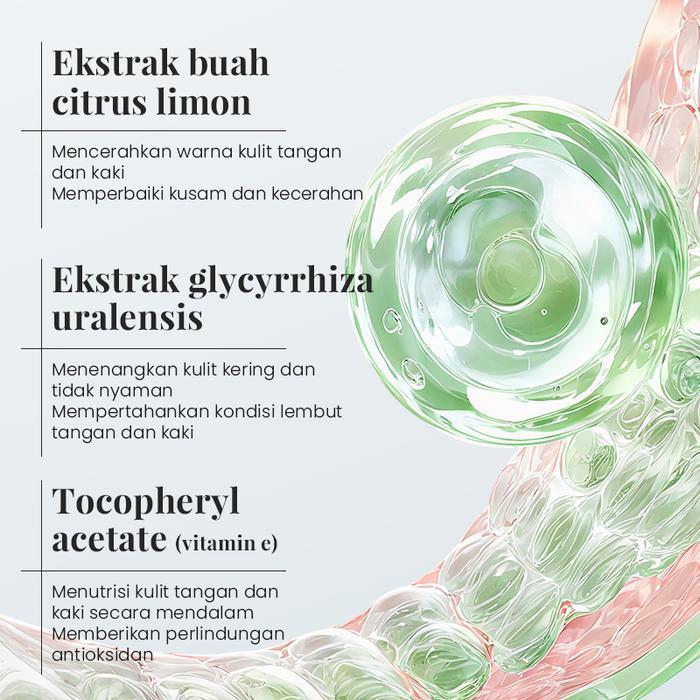 kormesic brightening and nourishing hand mask/masker tangan kormesic brightening and nourishing hand mask/masker tangan