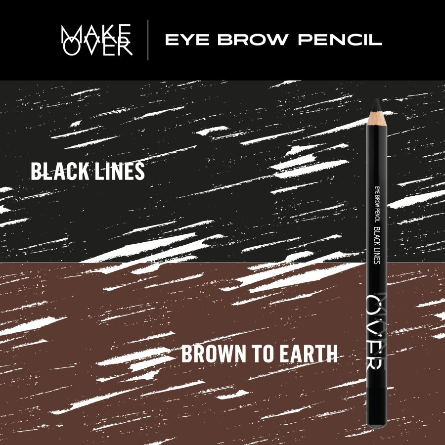 make over eyebrow pencil 1.14 g / eye brow pencil / pensil alis make over eyebrow pencil 1.14 g / eye brow pencil / pensil alis