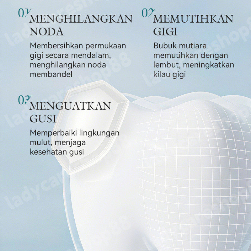kormesic pearl whitening toothpaste 100g/pasta gigi kormesic pearl whitening toothpaste 100g/pasta gigi
