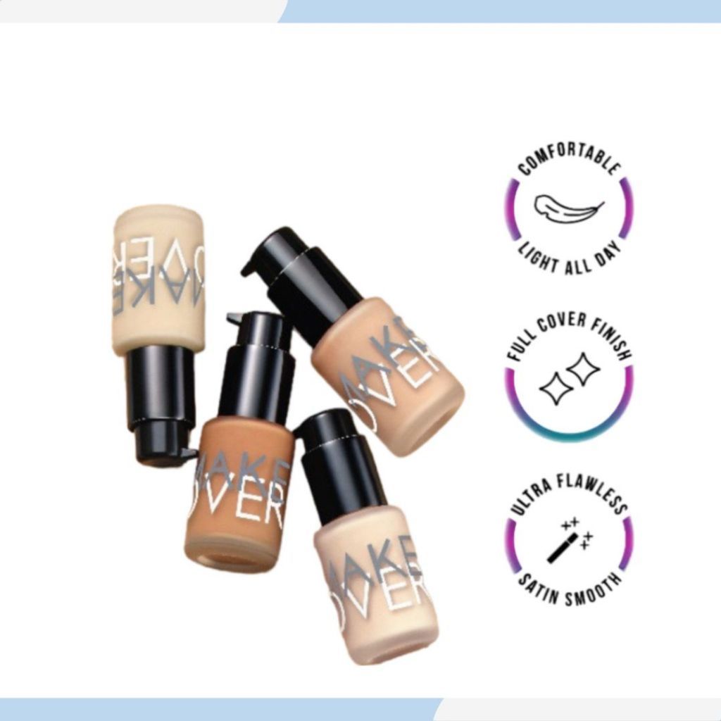 make over ultra cover liquid matte foundation 33ml make over ultra cover liquid matte foundation 33ml