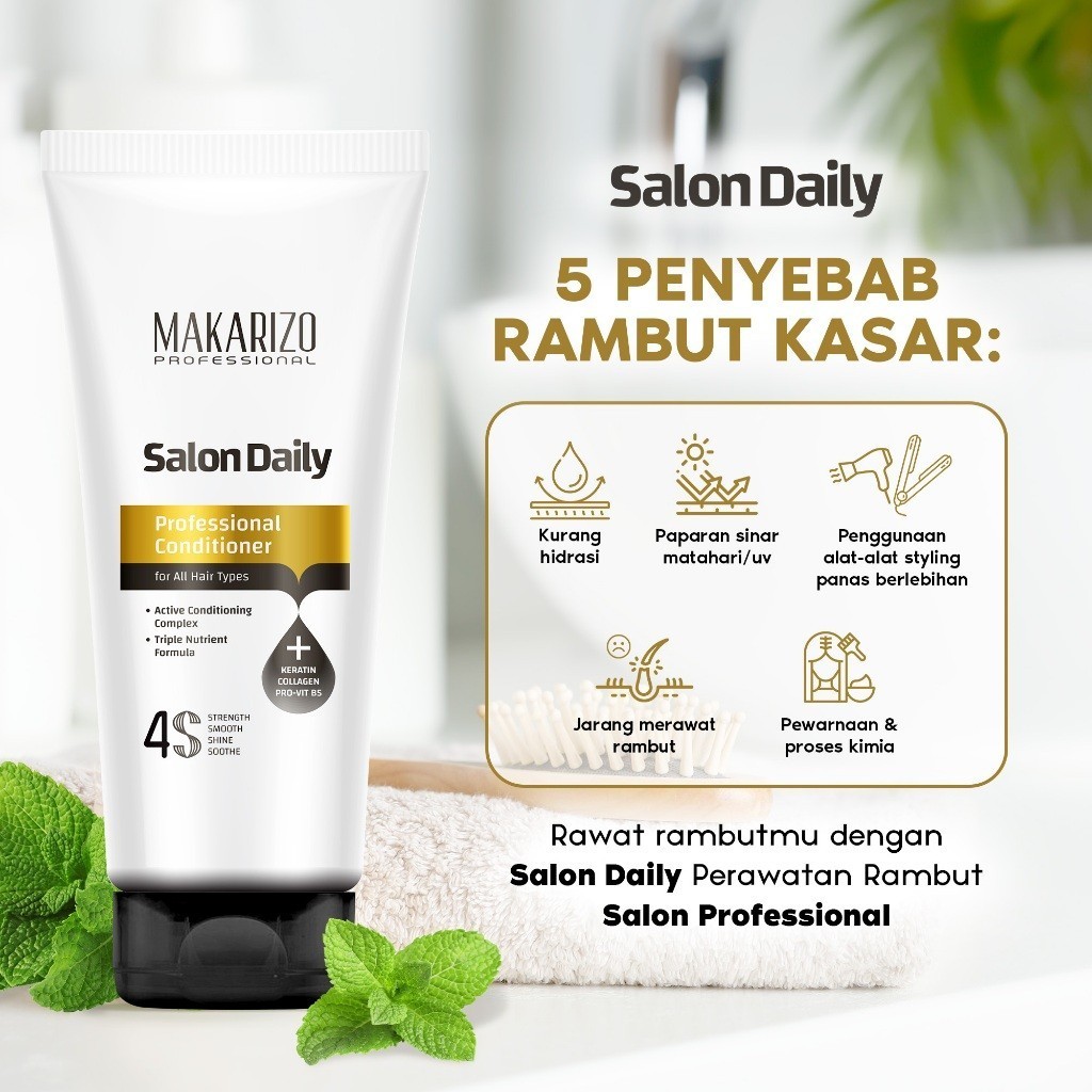 makarizo professional salon daily conditioner 200ml makarizo professional salon daily conditioner 200ml