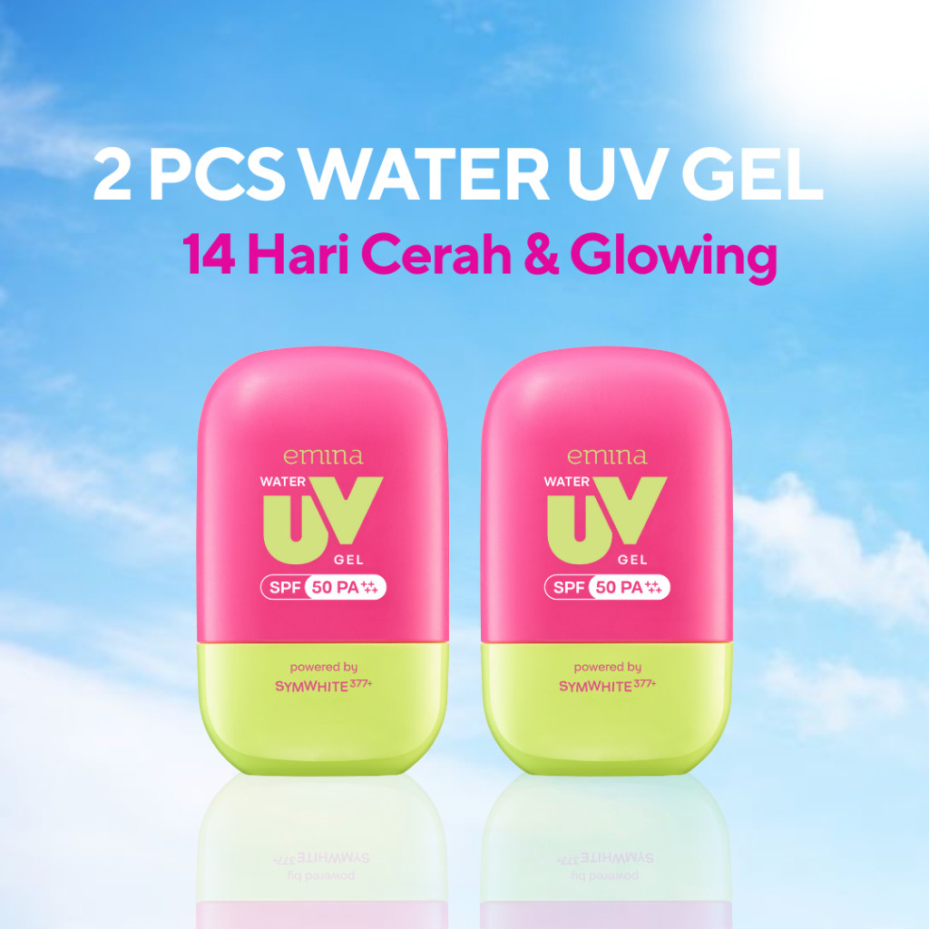 emina uv gel sunscreen spf 50 pa++++ 25ml/tabir surya emina uv gel sunscreen spf 50 pa++++ 25ml/tabir surya
