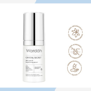 wardah crystal secret dark spot & brightening serum 20ml