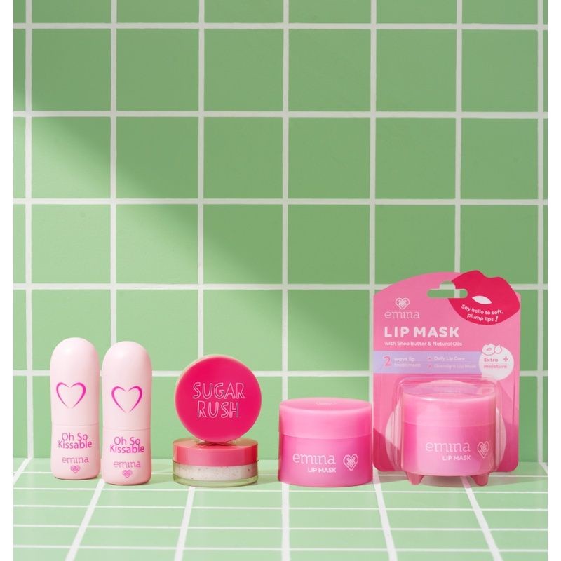 emina lip mask 9g | masker bibir emina lip mask 9g | masker bibir