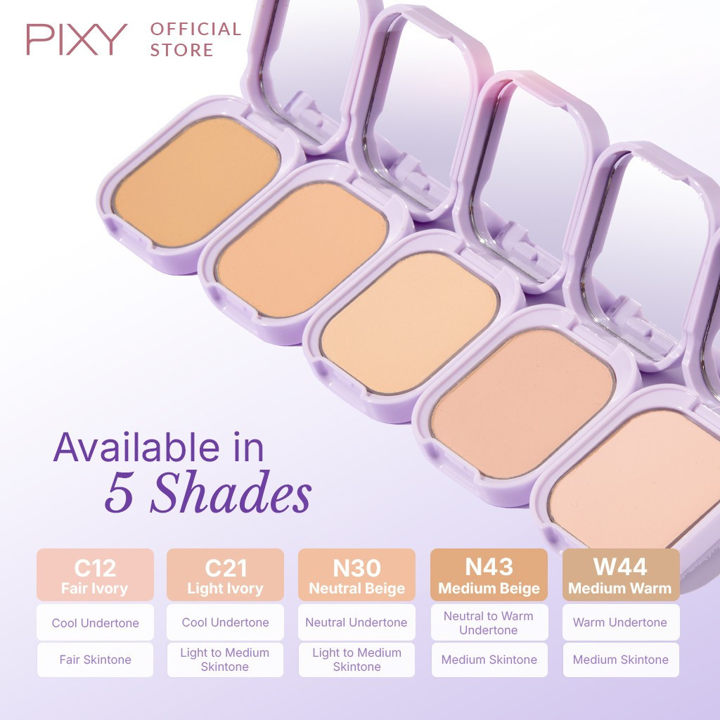 pixy airy stay two way cake/bedak padat