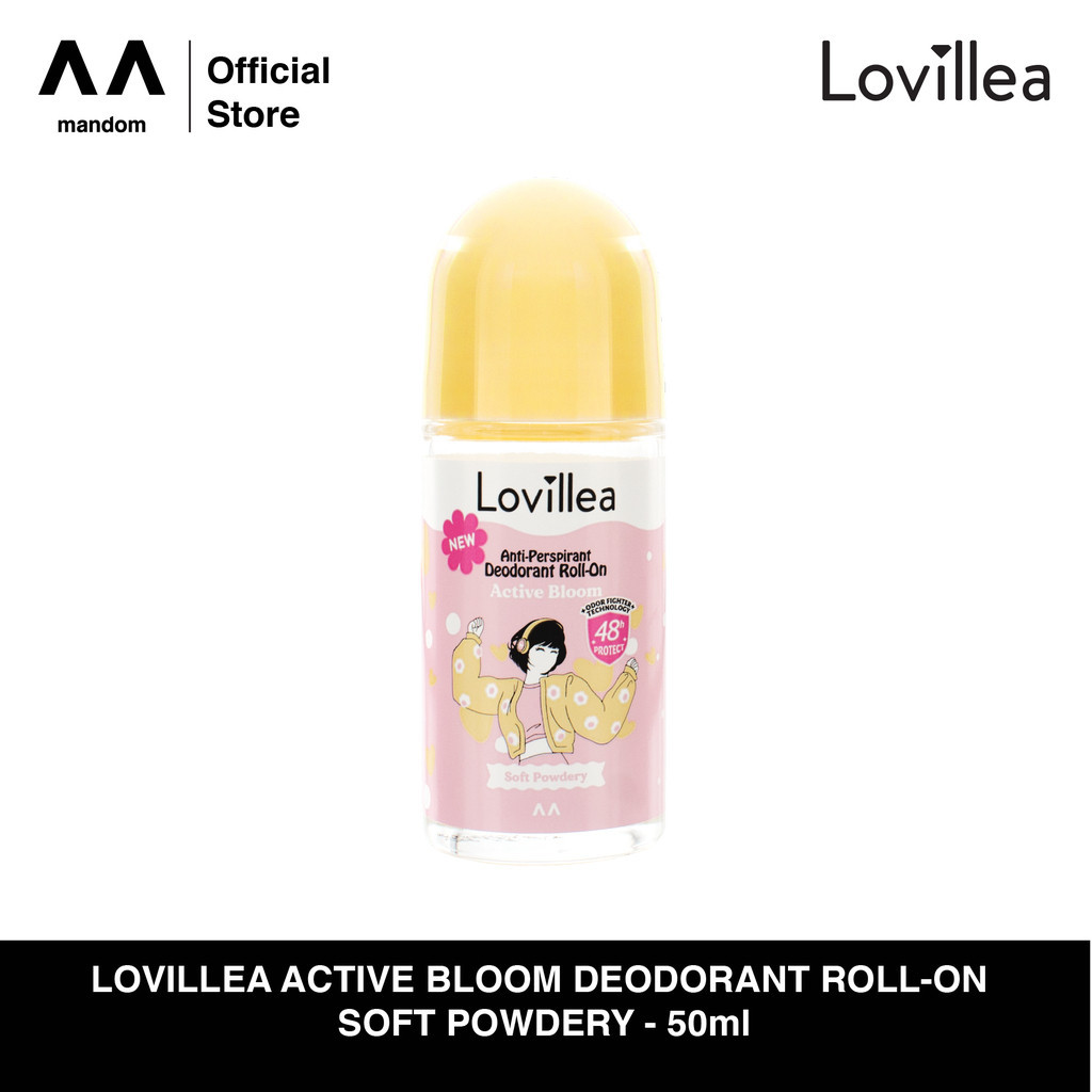 lovillea active bloom antiperspirant deodorant roll on 50ml lovillea active bloom antiperspirant deodorant roll on 50ml