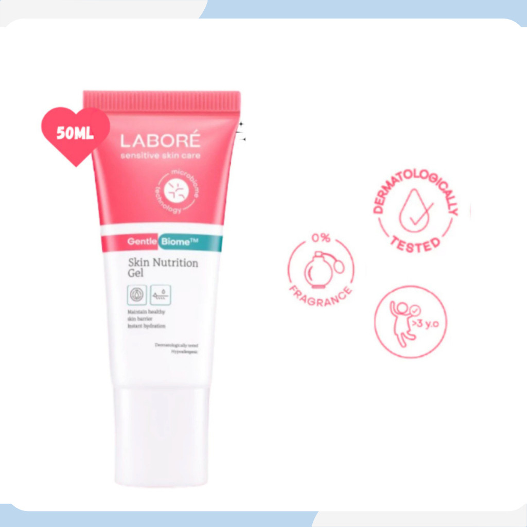 labore sensitive skincare gentle biome skin nutrition gel 50ml gel pelembab kulit sensitif labore sensitive skincare gentle biome skin nutrition gel 50ml gel pelembab kulit sensitif