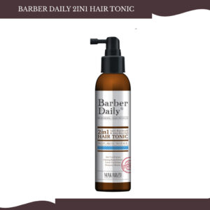 barber daily 2in1 hair tonic 140ml/tonik rambut