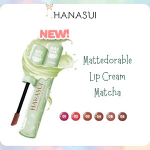hanasui mattedorable lip cream matcha latte edition 4g/lipstick/lip matte