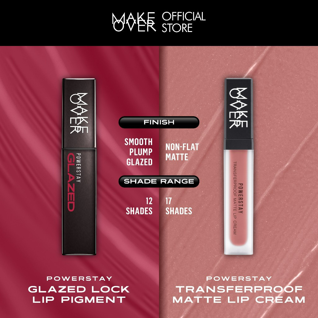 make over powerstay glazed lock lip pigment make over powerstay glazed lock lip pigment