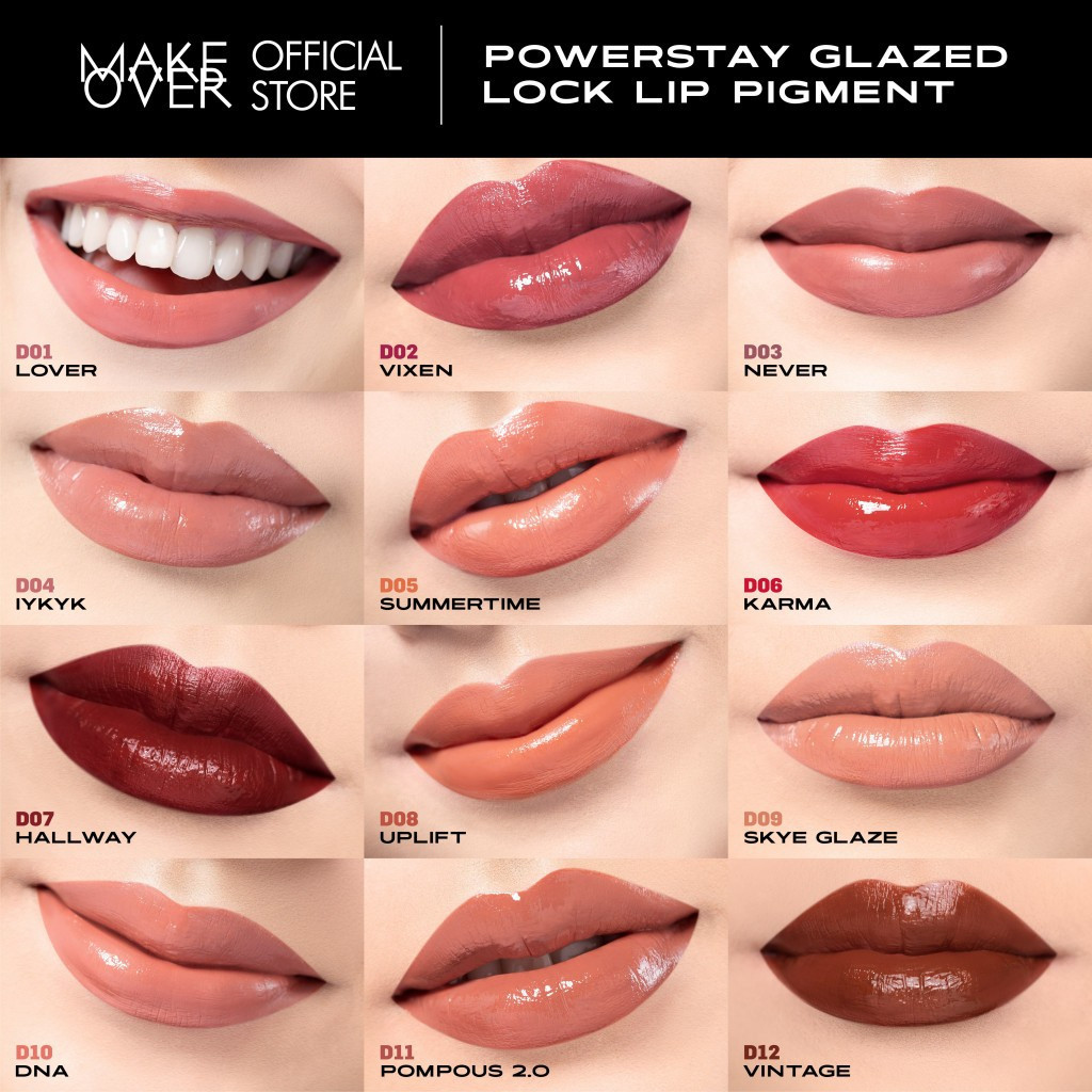 make over powerstay glazed lock lip pigment make over powerstay glazed lock lip pigment