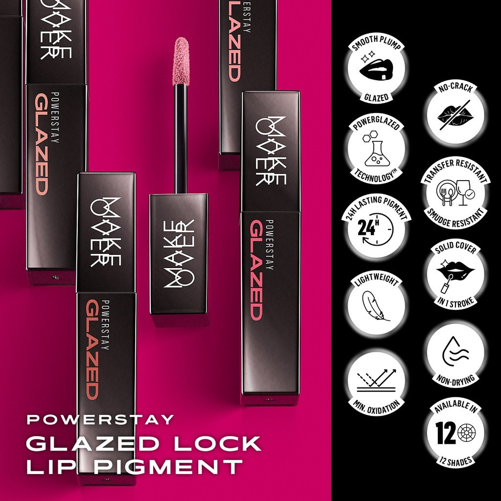 make over powerstay glazed lock lip pigment make over powerstay glazed lock lip pigment
