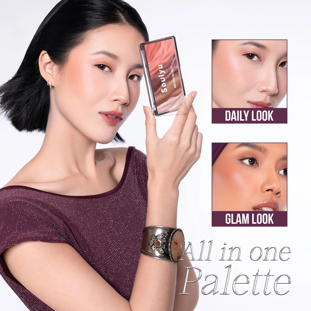 soulyu wave sculpt face palette 13g/perona mata soulyu wave sculpt face palette 13g/perona mata